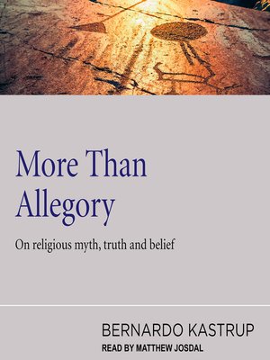 cover image of More Than Allegory